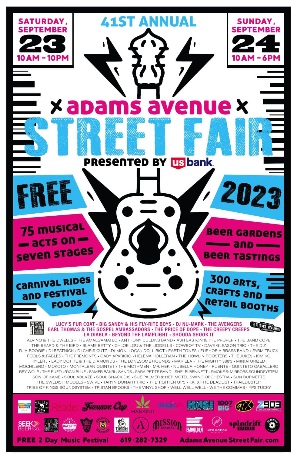 Adams Avenue Street Fair San Diego Adams Avenue Business Association